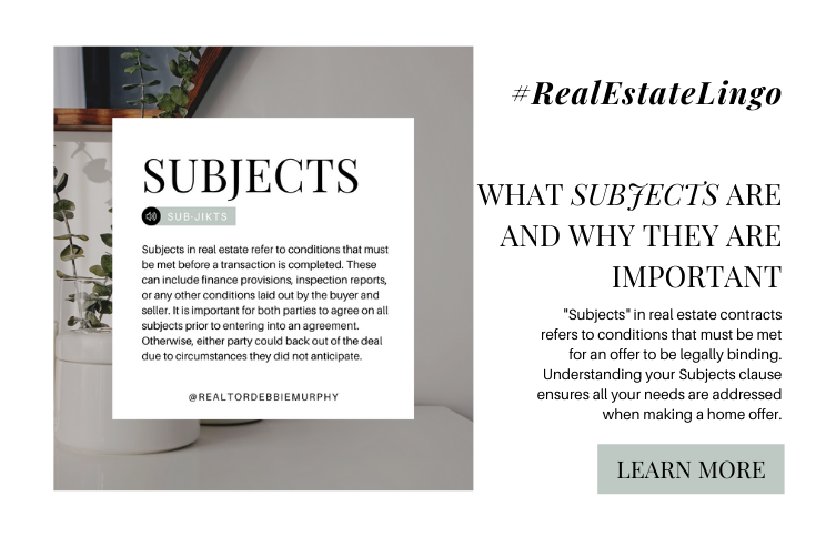 What Does Subjects Mean in Real Estate and Why They are Important?